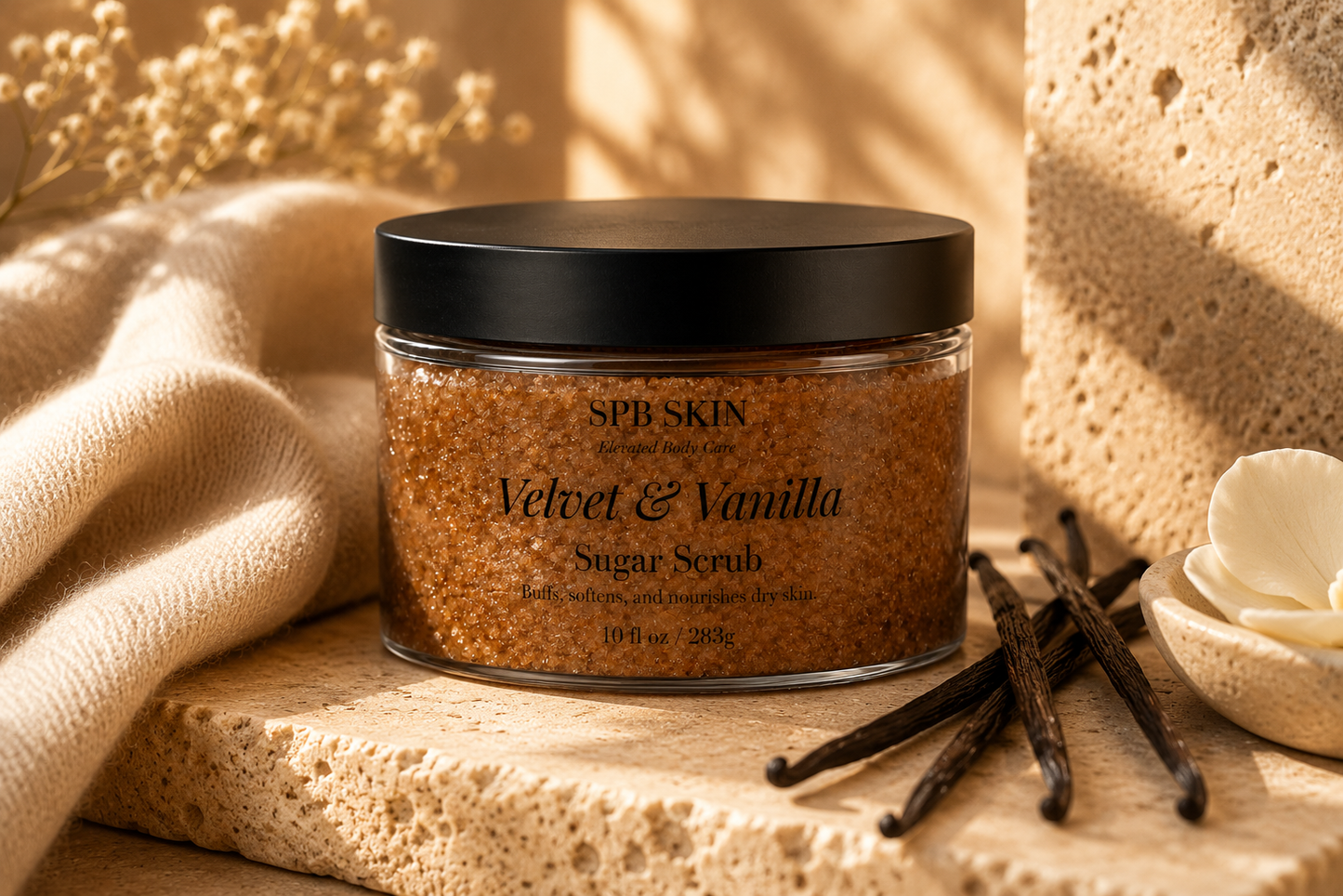 Vanilla & Velvet – Brown Sugar Scrub